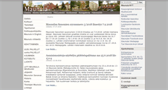 Desktop Screenshot of maunula.net